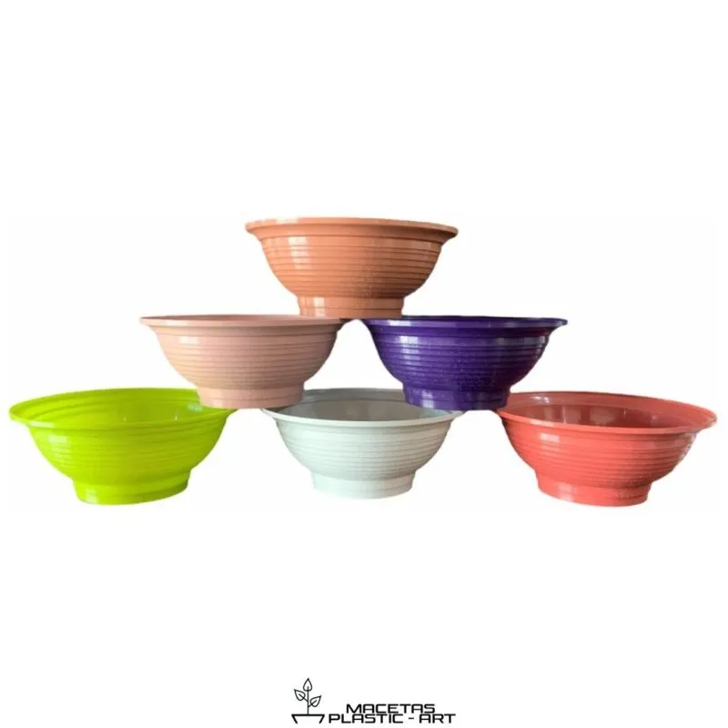 maceta plastico mini bowls n°17