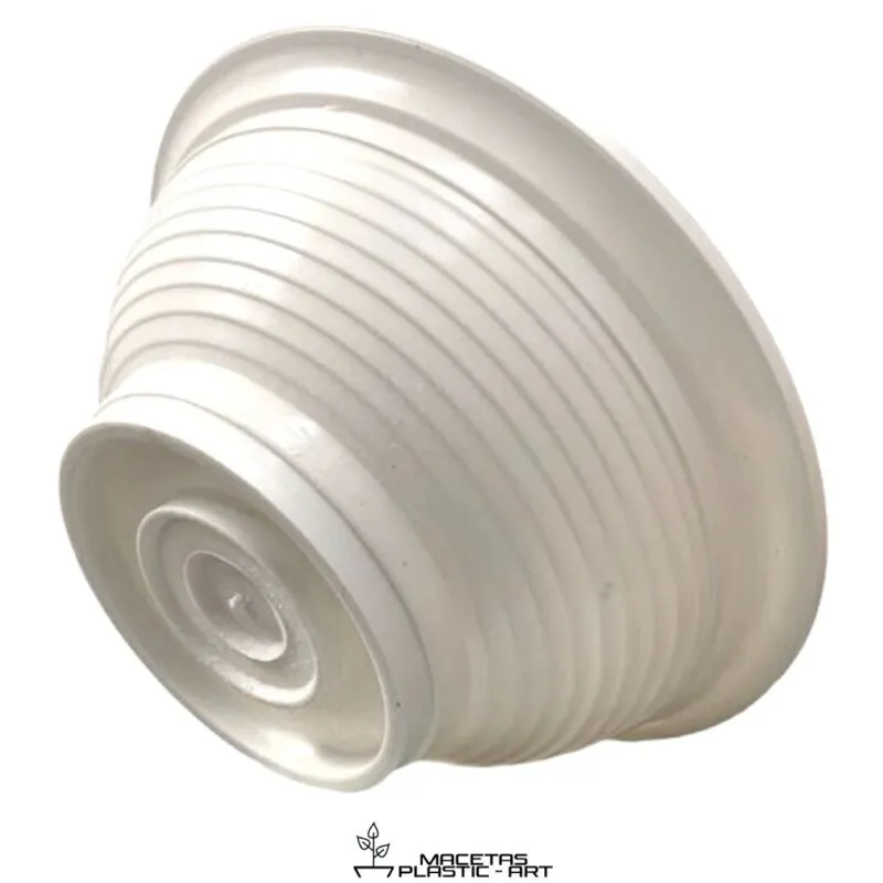Maceta de plastico