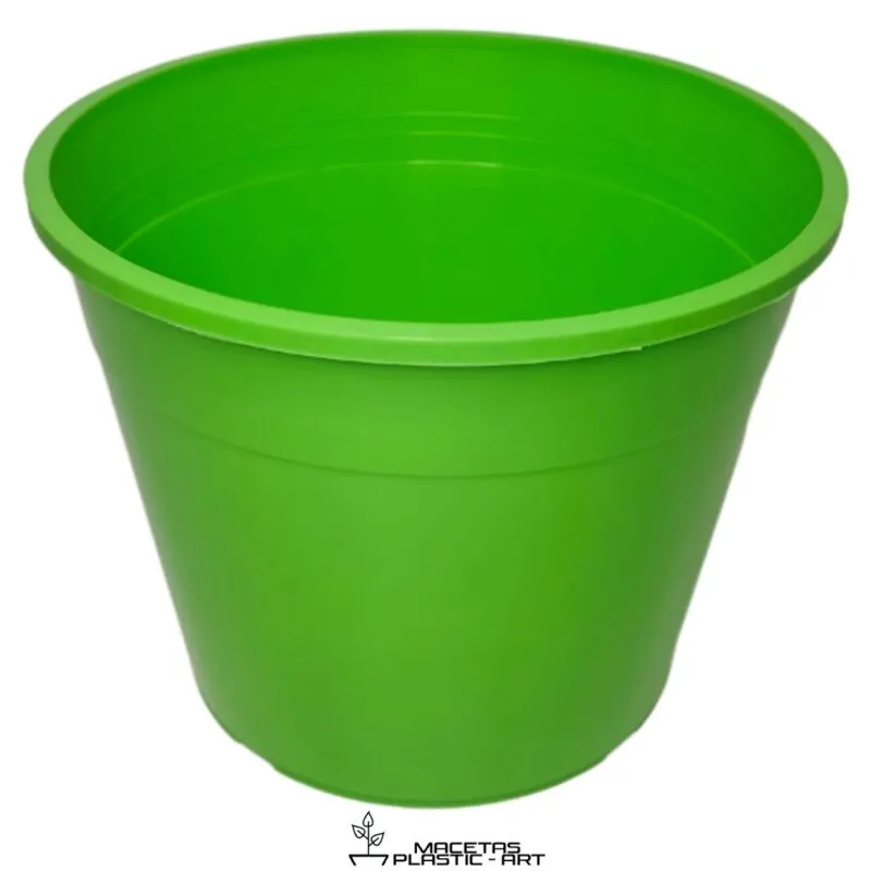 Maceta de plastico redonda